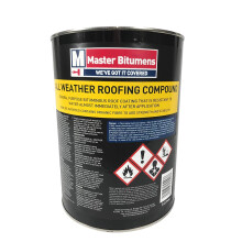 5 Litre All Weather Roofing Compound Waterproof ROOF Coating