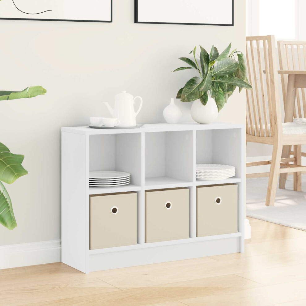 Vidaxl Sideboard With Drawer 73.5 X 22.5 X 53.5 Cm White