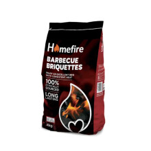 Homefiire BBQ Briquette 4kg Pack of 2 LongBurning BBQ Fuel Consisten