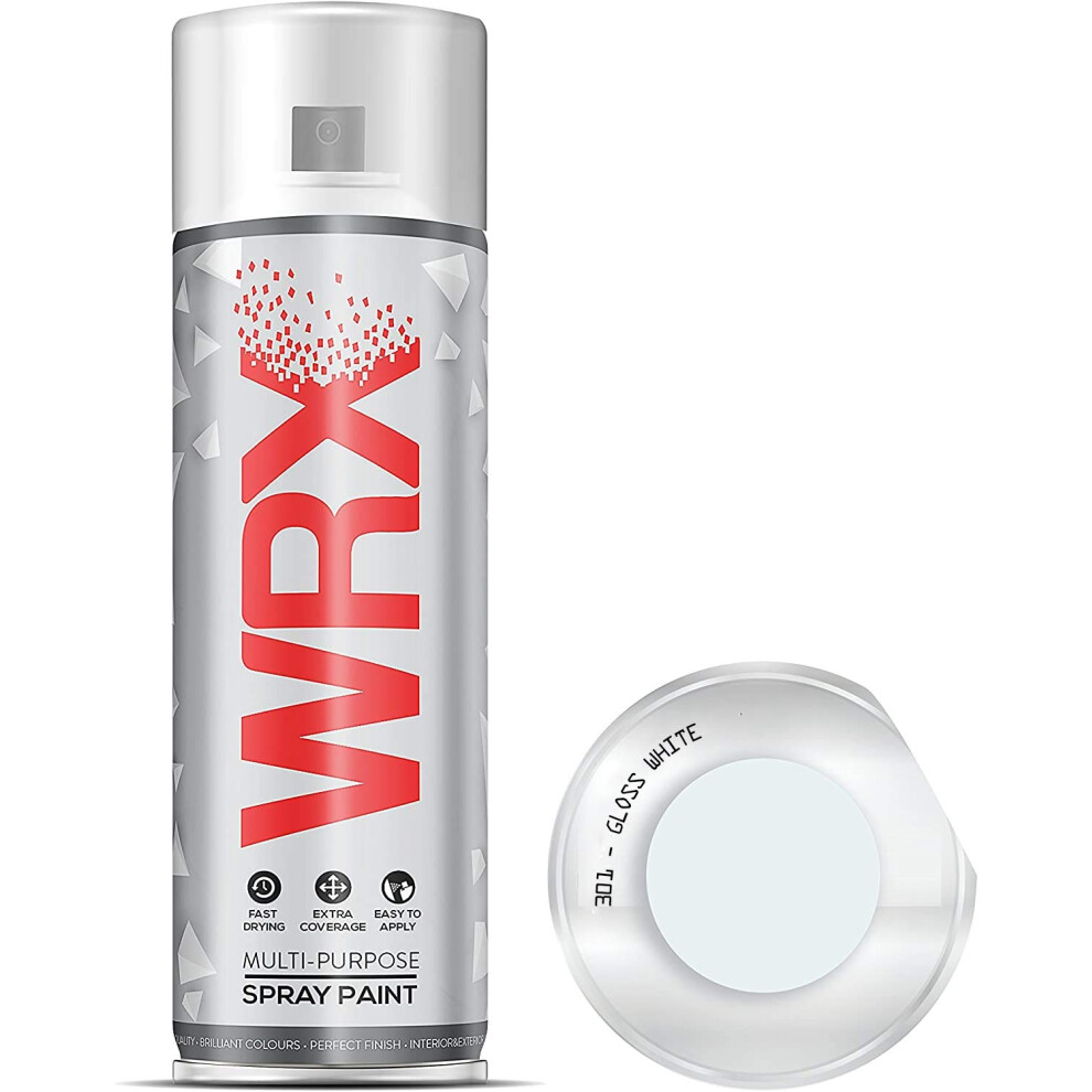 Wrx Spray Paint 400 Ml - Gloss White 301- Ral 9010 5004551526885