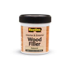 Rustins AWOON250 Acrylic Wood Filler, Natural, 400g- Multi-Purpose Wood Repair C