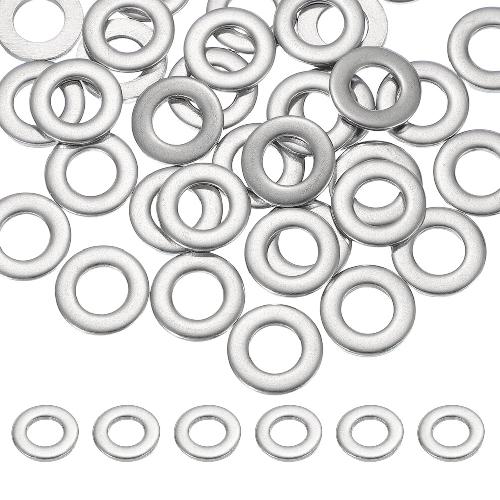 Patikil M8 X 16Mm Metal Screw Washers Set, 36Pcs 304 Stainless Steel Flat Washers For Screws Bolts Factories Home Outdoor Projects 5002949654080