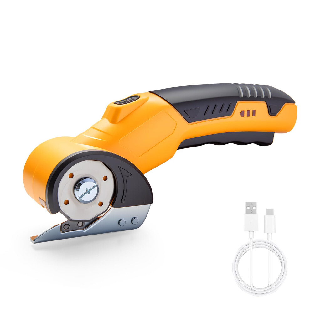 Rechargeable Electric Box Cutter | Cordless Electric Scissors High-Precision Cardboard Cutter Electric For Carpet, Plastic & Sheet-Aluminum Â Safety 5006908853620