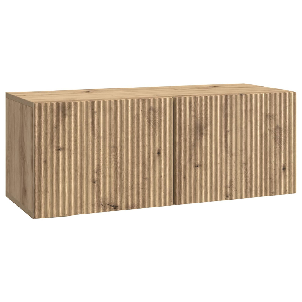 Vidaxl Wall-Mounted Tv Cabinet Artisan Oak 78.5 X 31 X 30 Cm