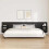 VidaXL vidaXL Headboard with Cabinet 3 pcs Black Oak Engineered Wood 1