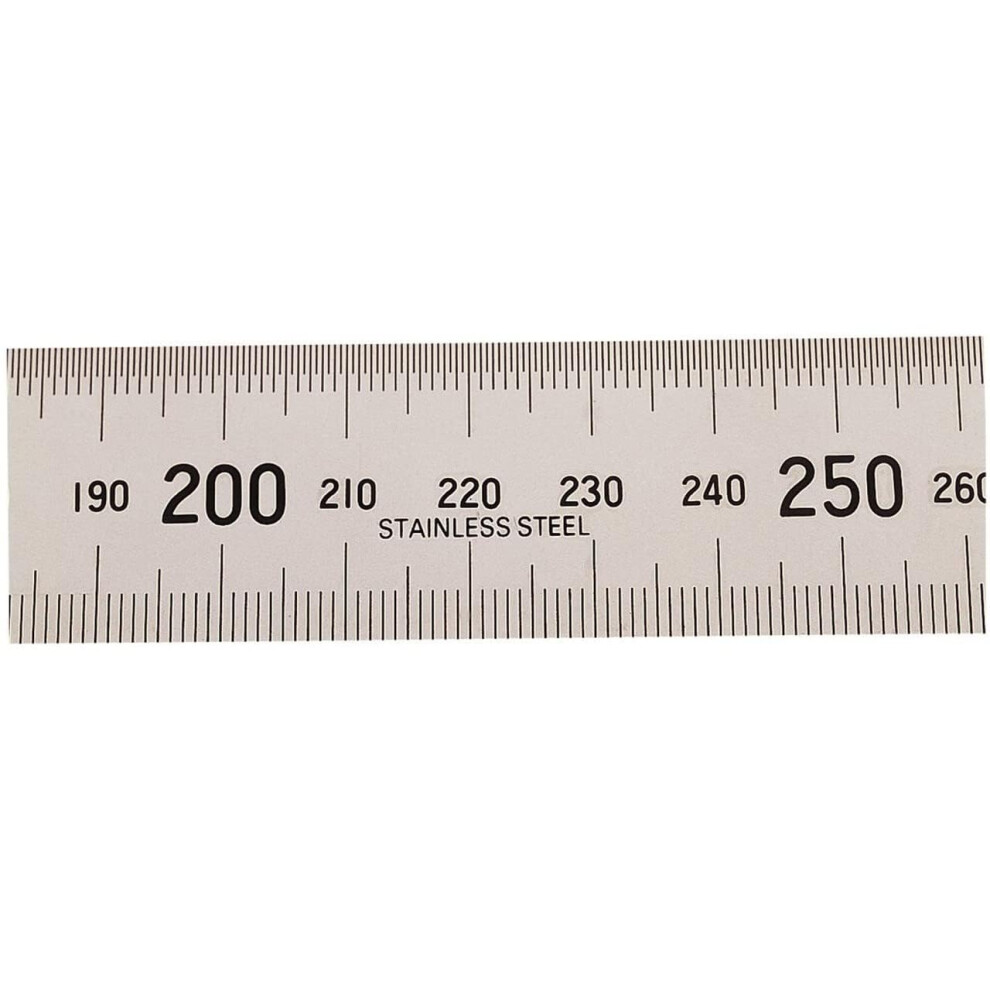 Draper 22672 Expert Stainless Steel Rule,Blue,600Mm