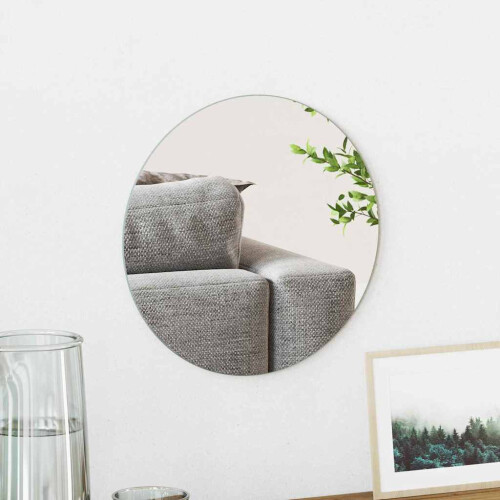 VidaXL vidaXL Wall Mirror Round Ø 30 cm Tempered Glass