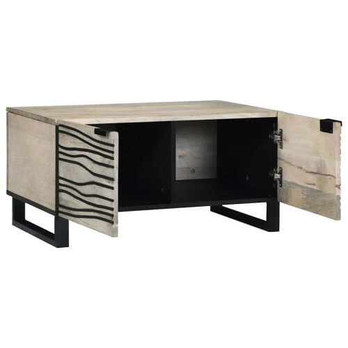 VidaXL vidaXL Coffee Table White 80 x 50 x 40 cm Engineered Wood 1