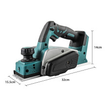 Electric Planer 82mm Wood Planer with 2mm Max Cut 18V Portable Hand Pl