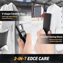 Skates Hockey Handheld Sharpener Ice Skates Sharpener Ice Hockey Accessories Sharpening Stone Tool Hockey Skates Skating