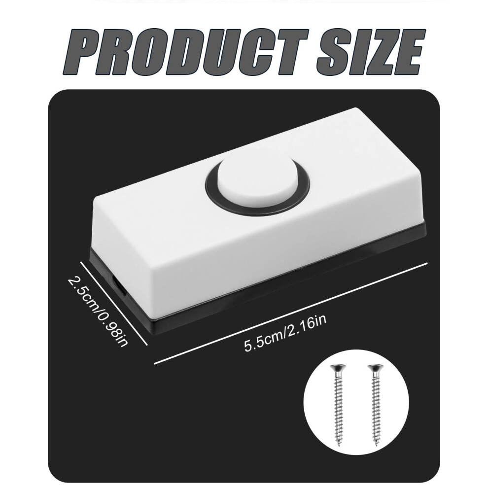 Wired Doorbell Button Door Bell Push Doorbell Wired With 2Pcs Screws W 5003050785618