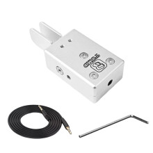 Protable Tumd CW Paddle CW Key Handheld Tapper Modern Morse Key Double Paddle Amateur Radio Key