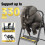 Urackify 2 Step Ladder HeavyDuty 330 LBS Capacity Wide AntiSlip Steps 2