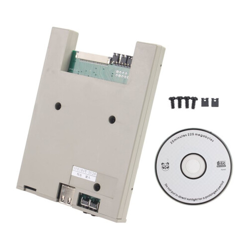 SFR1M44-DU26 1.44MB USB SSD Floppy Drive Emulator Slim USB Reader Floppy Emulator 26-Pin Format-Free USB Flash Drive