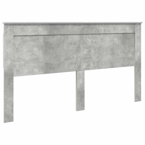 VidaXL vidaXL Headboard with Headboard Concrete Grey 200 cm Engineered Wood 1