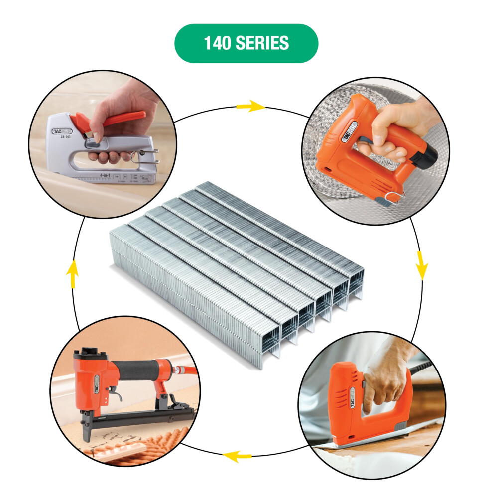 Photos - Other Hand Tools Tacwise 0344 Type 14014mm Heavy Duty Galvanised Staples Pack of 5000 