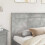 VidaXL vidaXL Headboard with Headboard Concrete Grey 200 cm Engineered Wood 5