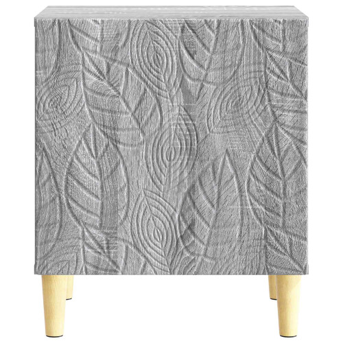 VidaXL vidaXL Bedside Table 2 pcs Grey Sonoma 43 x 34.5 x 50 cm 1