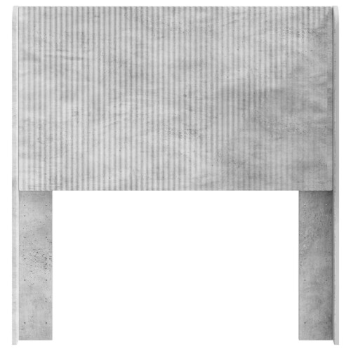 VidaXL vidaXL Headboard Concrete Grey Engineered Wood 2