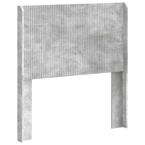 VidaXL vidaXL Headboard Concrete Grey Engineered Wood 1