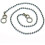 fiXte Ball Type Replacement Bath Sink Chain with Fitted S Hook Chrome Plated 450 2