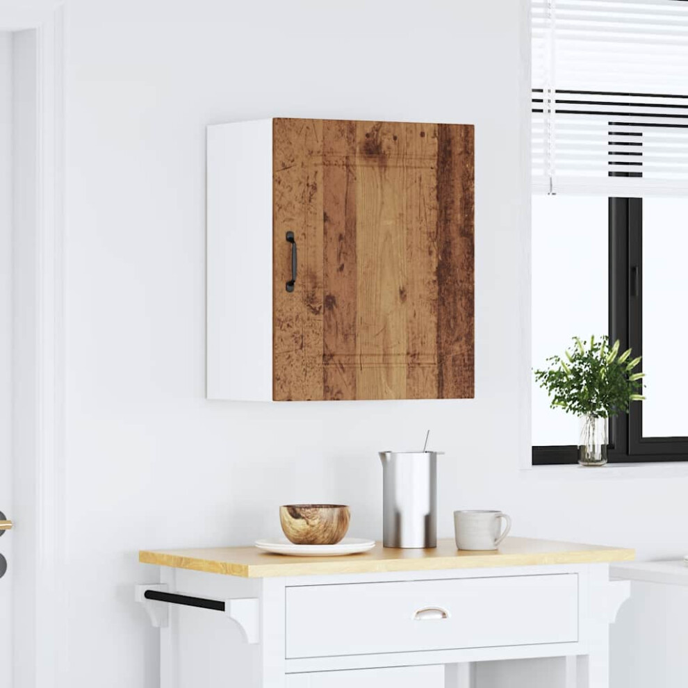 Vidaxl Kitchen Wall Cabinet Kalmar Old Wood Engineered Wood