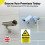 5x Warning These Premises are under 24 Hour CCTV Surveillance Rigid Pl 5