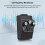 5X Gitarr Pickup Klassisk Gitarr Pickup Vibration Pickup BT Ackompanjemang Resonans Pickup 3-Bands EQ Equalizer Akustisk 7