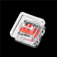 40pcs Low Profile PC Keycaps for Kailh 1350 Choc  Mechanical Keyboard Ultra Thin Transparent Keycaps