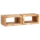 VidaXL vidaXL Bedside Table 2 pcs Brown 45 x 30 x 24 cm Solid Mango Wood 1