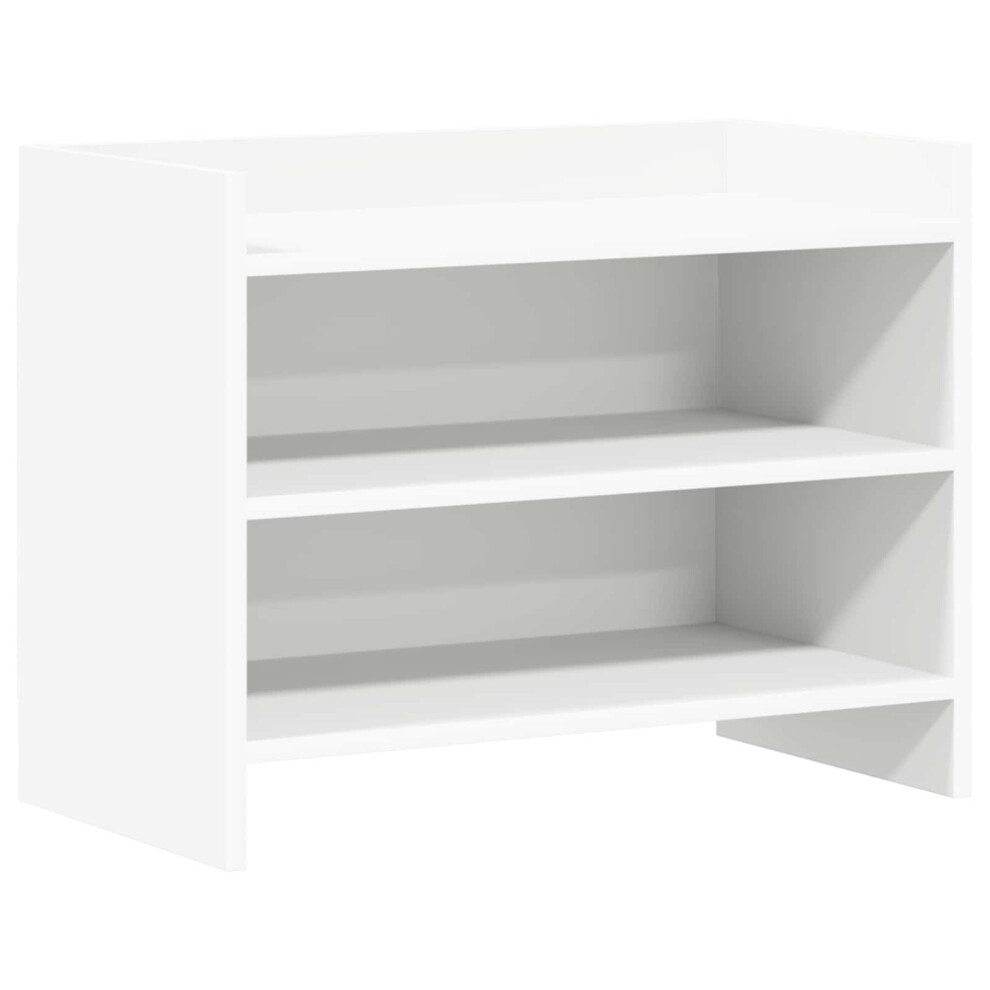 Vidaxl Tv Cabinet 60 X 33 X 47 Cm White Engineered Wood