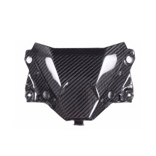 Motorcycle Carbon Fiber Front Headlight Inner Panel Fairing Cover for ZX6R 636 ZX-6R 2024 2025