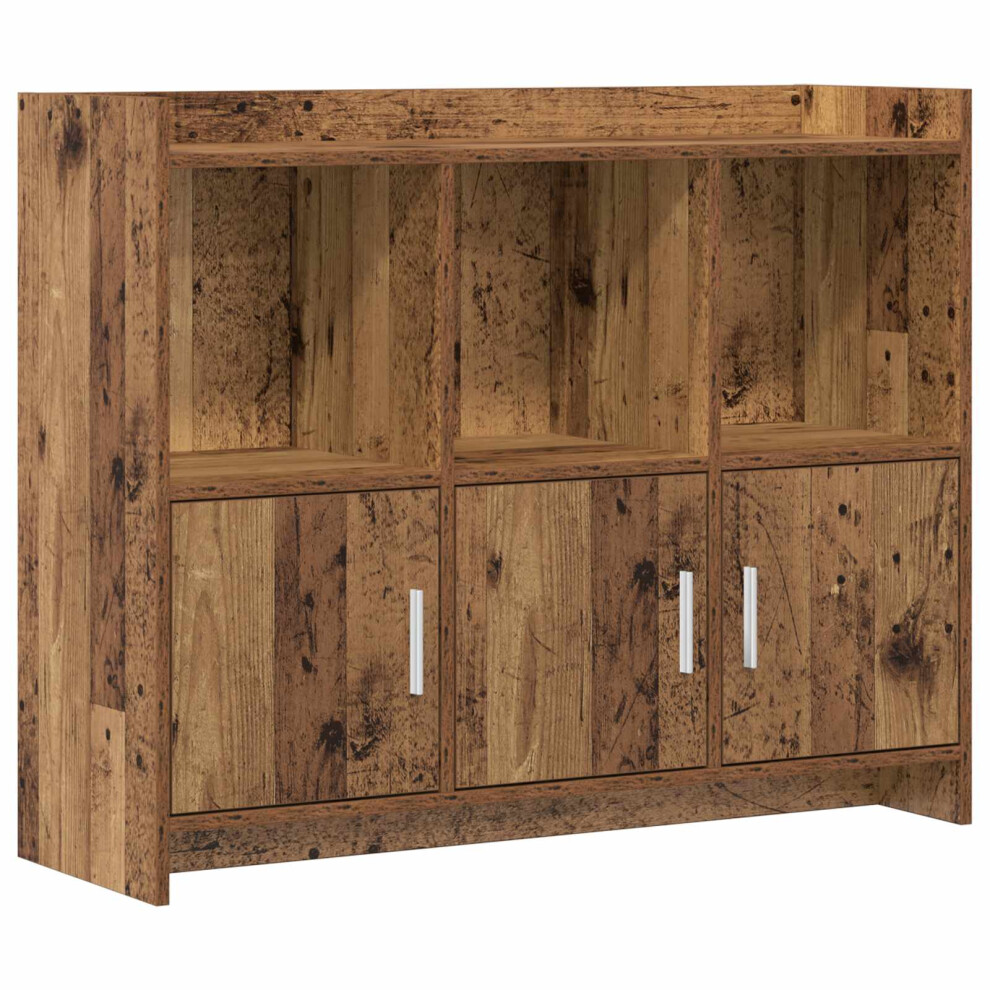 Vidaxl Sideboard Old Wood 98.5 X 33 X 80 Cm Engineered Wood