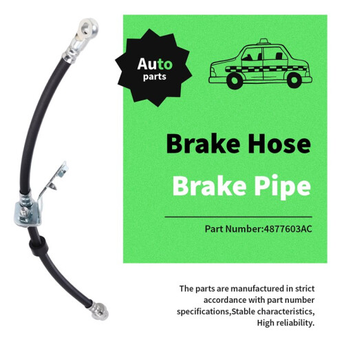 4877603AC Front Left Brake Hose Brake Pipe for  Avenger Caliber  Compass 2006-2017 1