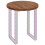 VidaXL vidaXL Table Top Light Brown Ø 70 x 4 cm Solid Oak Wood 2