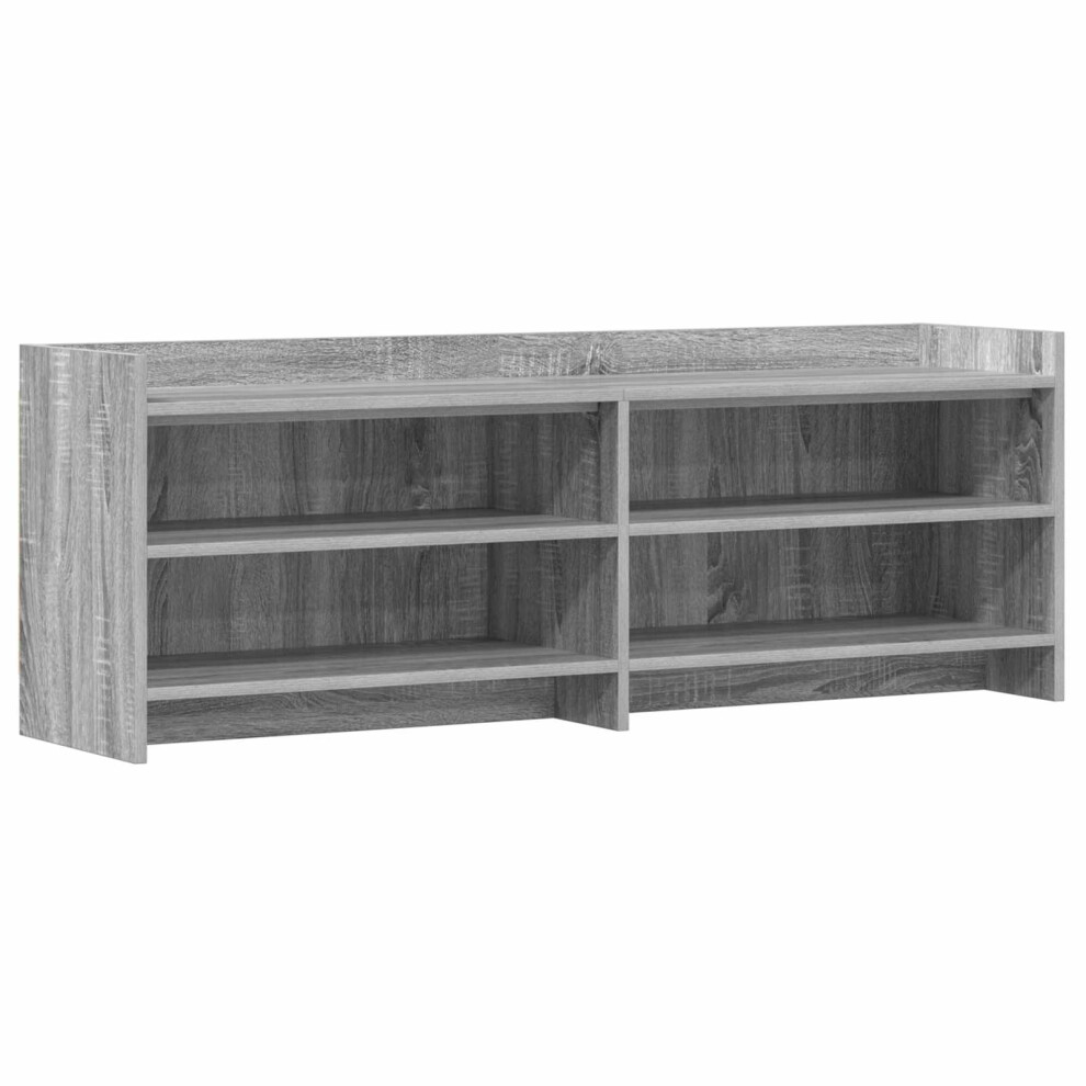 Vidaxl Tv Cabinet 135 X 33 X 47 Cm Sonoma Engineered Wood Grey