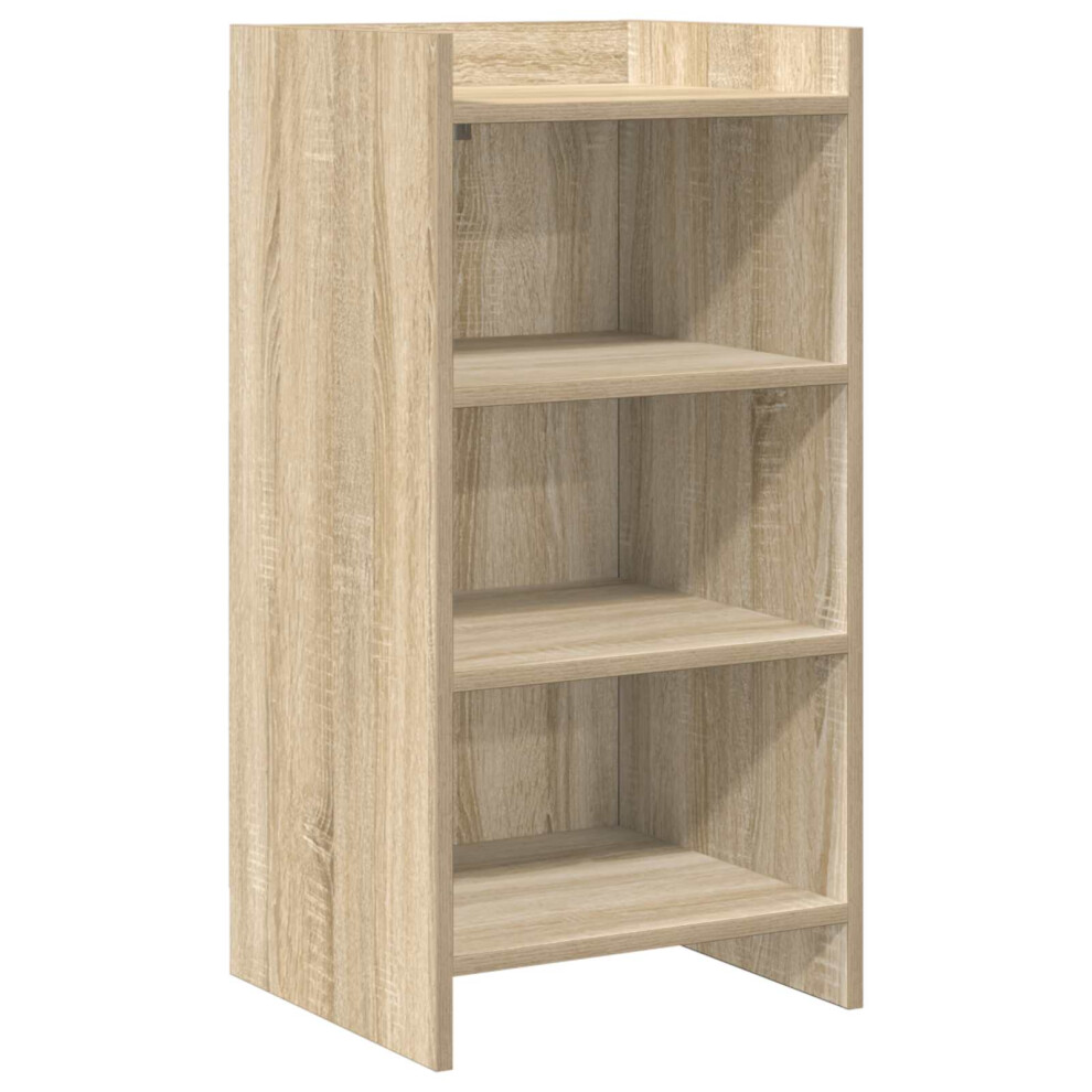 Vidaxl Sideboard Sonoma Oak 40 X 36 X 80 Cm Engineered Wood