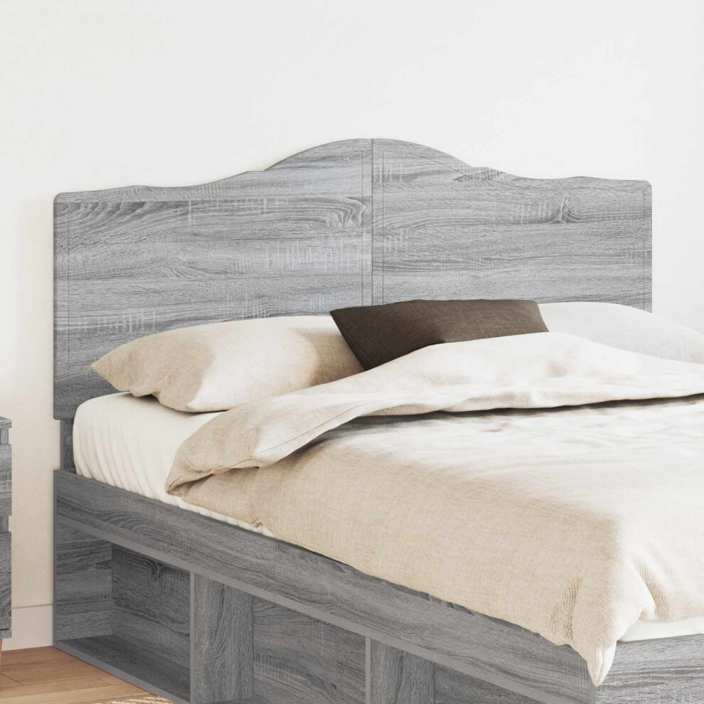 Vidaxl Headboard Sonoma Engineered Wood Grey