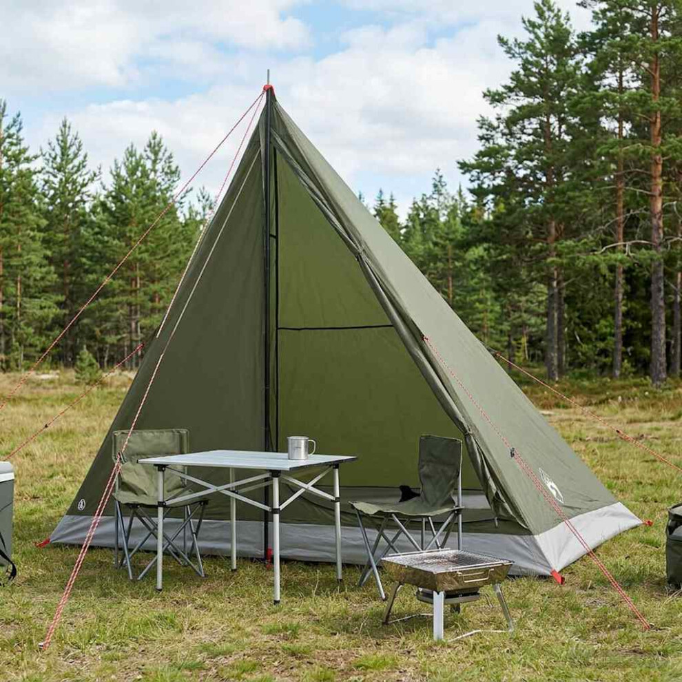 Vidaxl Backpacking Tent Olive Green 2-Person