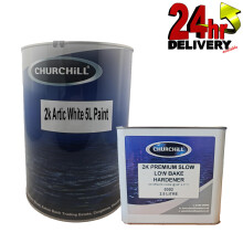 Arctic White 2K 5 Litre + 2.5 Std Hardener Kit