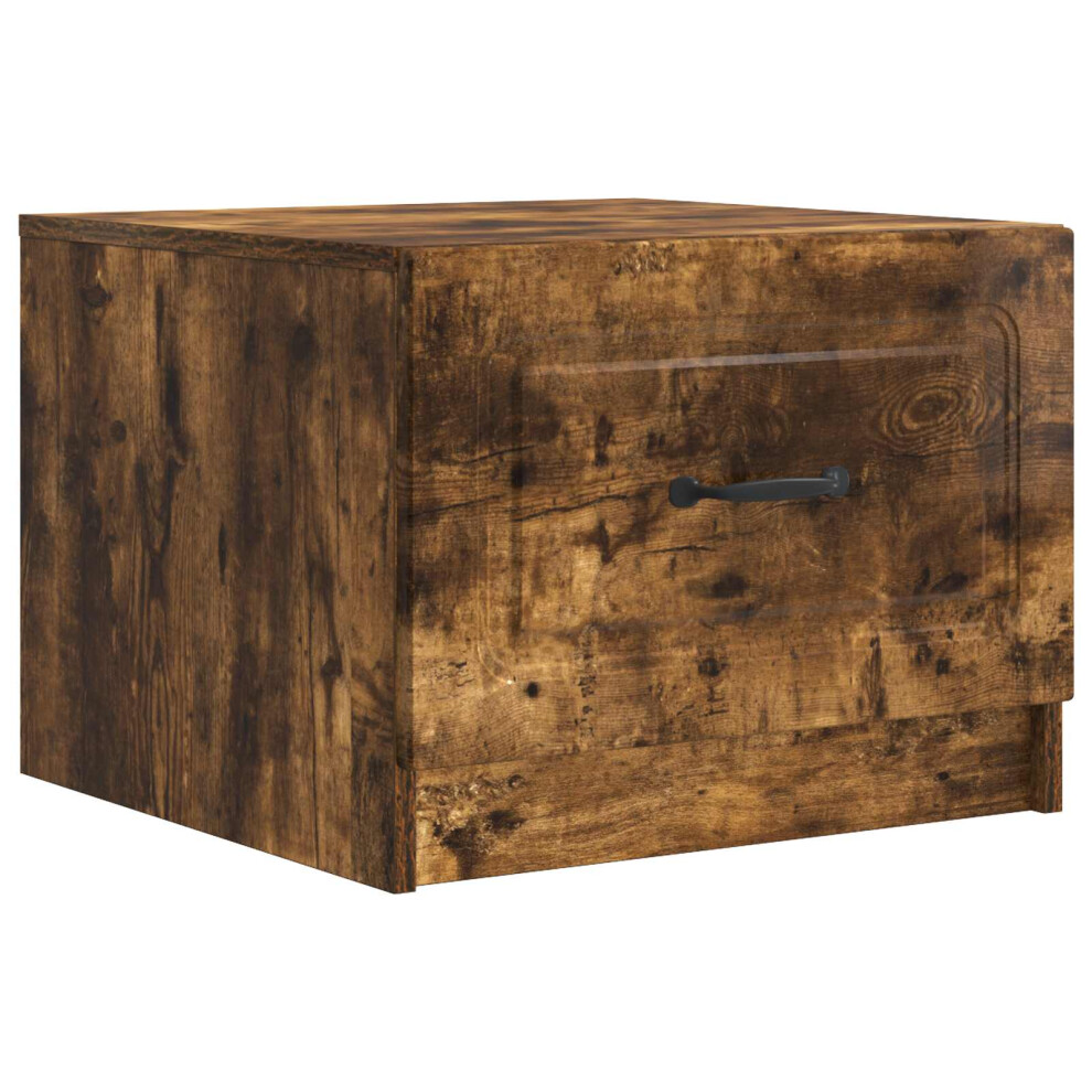 Vidaxl Coffee Table Smoked Oak 49 X 50 X 37 Cm Engineered Wood Brown