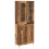 VidaXL vidaXL Highboard 2 pcs Old Wood Engineered Wood 2