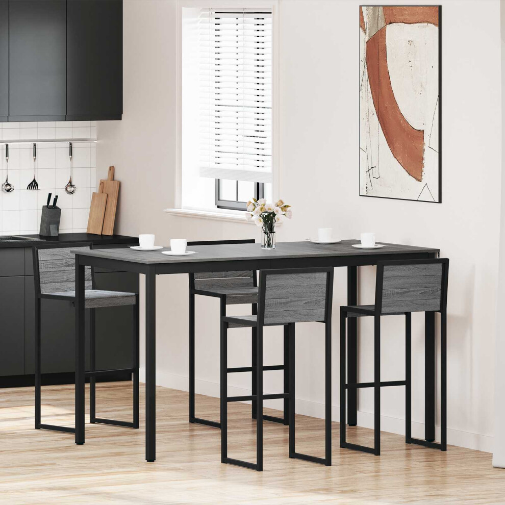 Vidaxl Standing Bar Table Engineered Wood