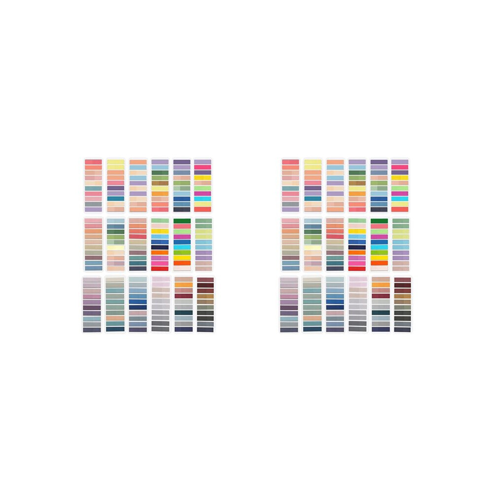 180 Colors Books Tabs For Annotating,Sticky Tabs Clear Sticky Notes, Morandi Page Markers For Notebooks,(7200Pcs) 6033558065935