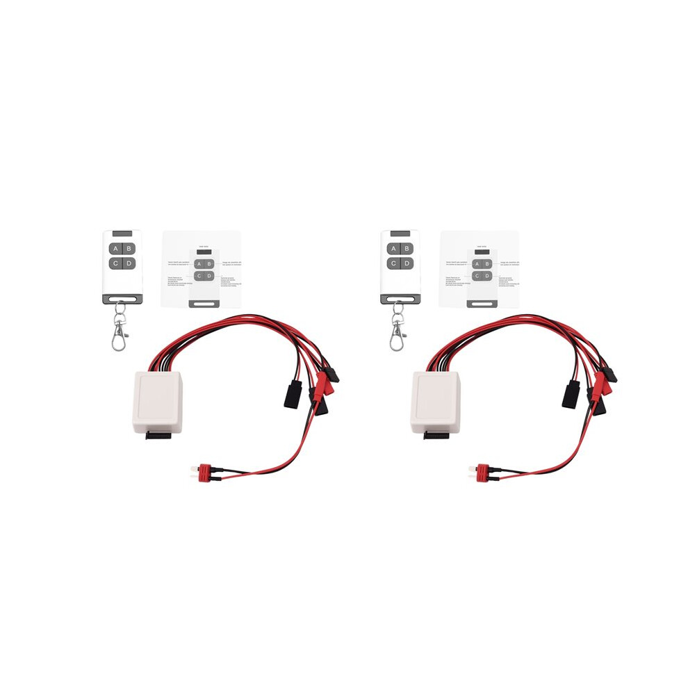 2X Rc Car Winch Control Wireless Remote Controller Receiver For 1:10 Rc Crawler Axial Scx10 D90 Cc01 6031455220723
