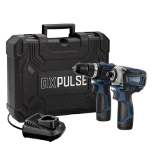 DXPulse Cordless Brushless Combi Drill & Impact Driver Kit