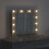 VidaXL vidaXL Vanity Mirror Rectangular Grey Sonoma 60 x 55 x 18 cm 3