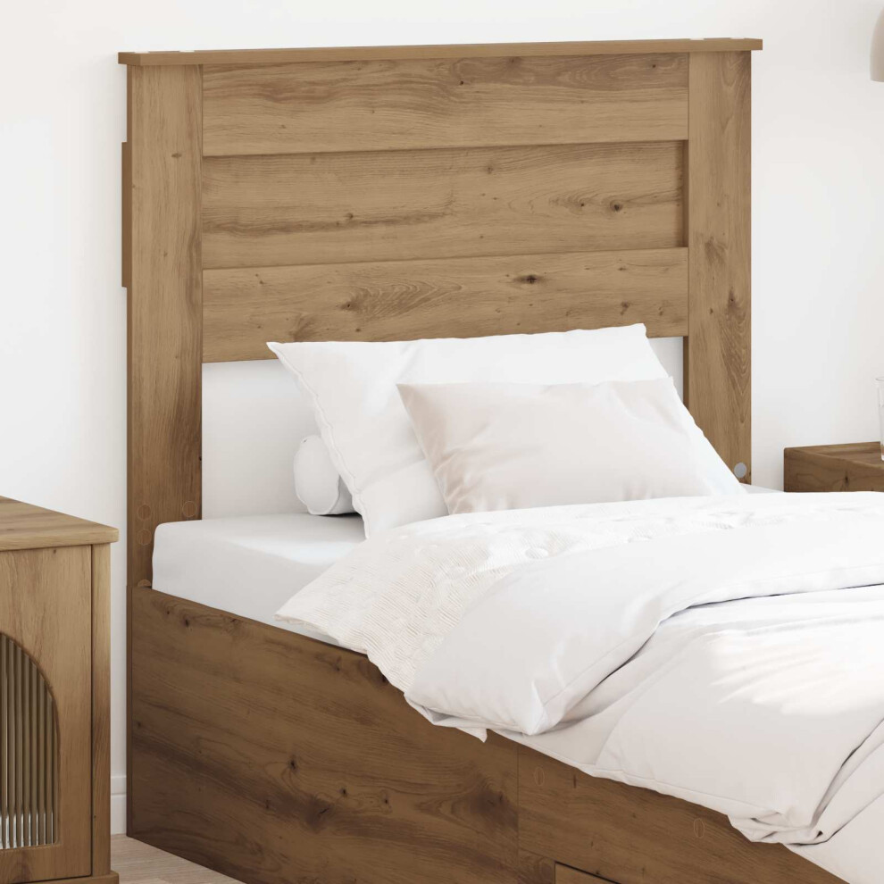 Vidaxl Headboard Artisan Oak Engineered Wood