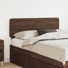 vidaXL Headboard Brown Oak Engineered wood