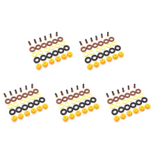 5X Kit de Réparation D'Injecteur de Carburant 0280150440 13641703819 pour - E60 E39 520I 523I Remplacement de Voiture AY-RK004